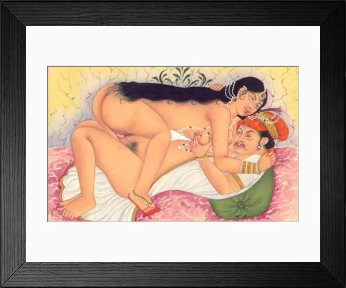 Framed Print : Kama sutra 24 detail Framed Print : Kama sutra 24 detail