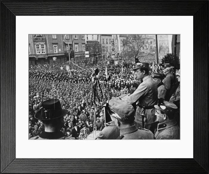 Framed Print : Ernst Rüdiger Starhemberg 1936 Framed Print : Ernst Rüdiger Starhemberg 1936