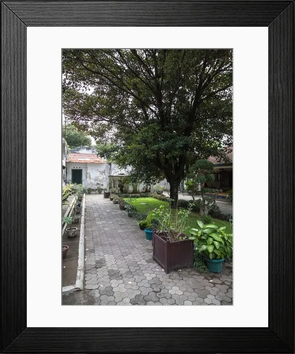 Framed Print : Part of the Kraton Sultan Palace in Yogyakarta Framed Print : Part of the Kraton Sultan Palace in Yogyakarta
