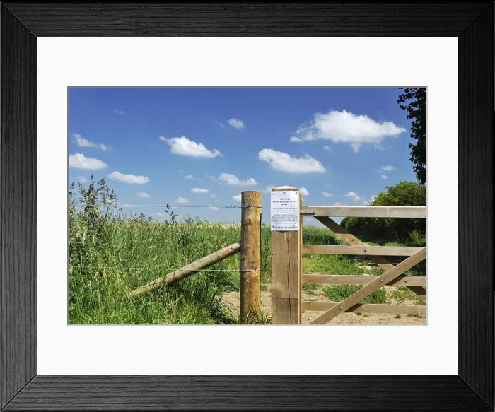 Framed Print : Warning notice of Horse Strangles disease on a field gate, Hertfordshire, UK Framed Print : Warning notice of Horse Strangles disease on a field gate, Hertfordshire, UK