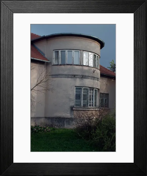 Framed Print : Old family house, XX century, Samobor, Croatia, Europe Framed Print : Old family house, XX century, Samobor, Croatia, Europe