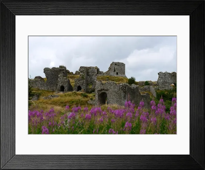 Framed Print : rock of dunamase castle fort fortress laois leinster medieval dun masc monument RM Ireland Framed Print : rock of dunamase castle fort fortress laois leinster medieval dun masc monument RM Ireland