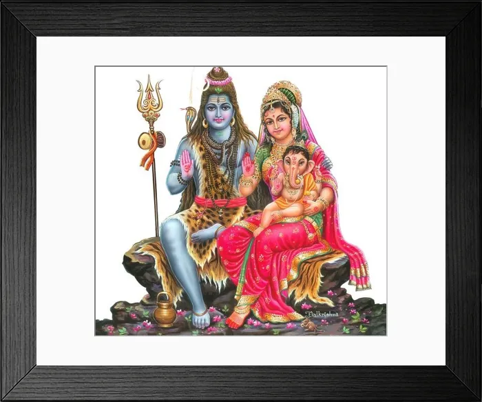 Framed Print : High-Resolution Hindu Mythology Picture of Lord Shiva Framed Print : High-Resolution Hindu Mythology Picture of Lord Shiva