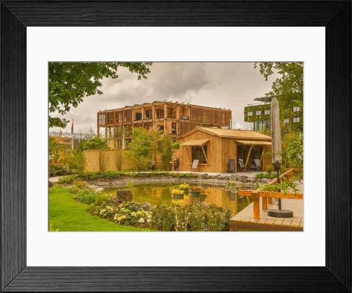 Framed Print : Almere, Netherlands, May 2022. The Bangladesh pavilion Framed Print : Almere, Netherlands, May 2022. The Bangladesh pavilion