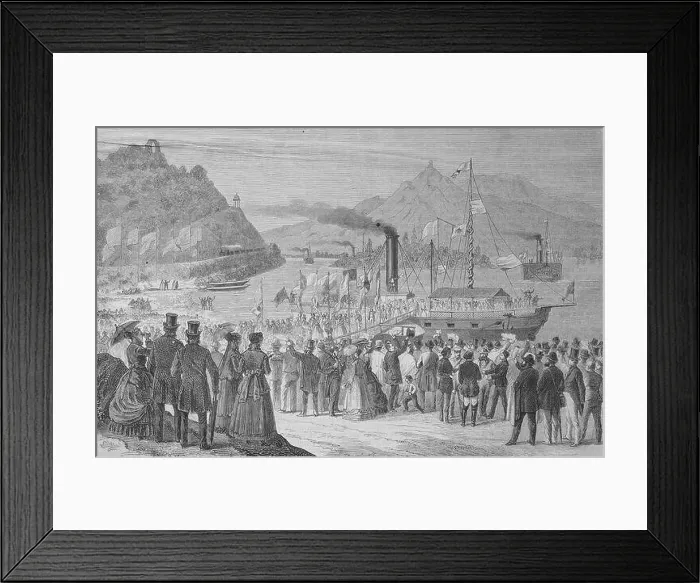 Framed Print : Digital improved:, 50th anniversary of the University of Bonn