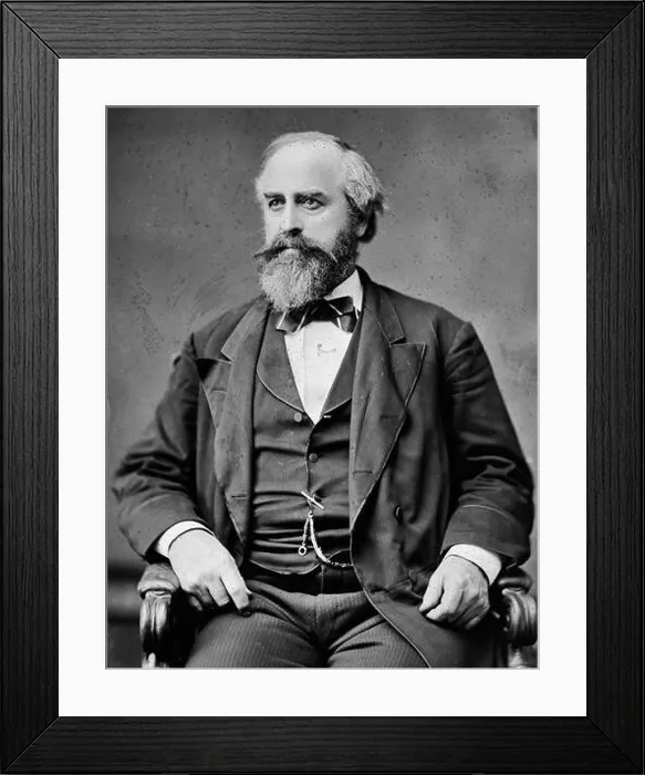 Framed Print : Carter Harrison, Sr. - Mayor of Chicago 1879 - 1893 Framed Print : Carter Harrison, Sr. - Mayor of Chicago 1879 - 1893