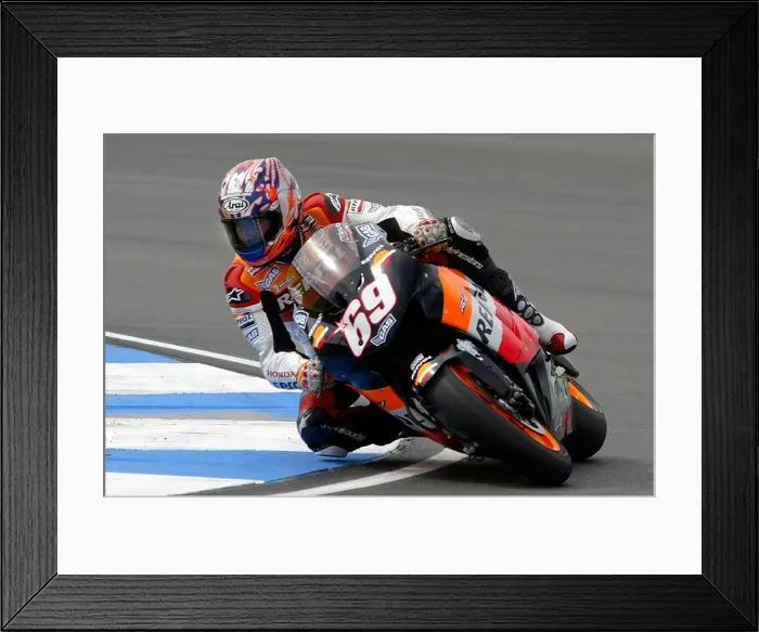 Framed Print : Nicky Hayden 2006 Moto GP World champion Framed Print : Nicky Hayden 2006 Moto GP World champion