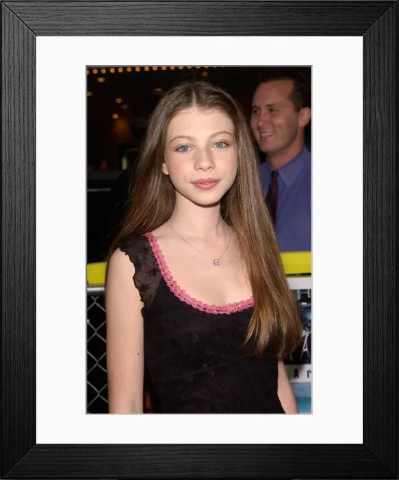 Framed Print : LOS ANGELES, CA. August 22, 2001: Actress MICHELLE TRACHTENBERG at the Los Angeles premiere of Summer Catch