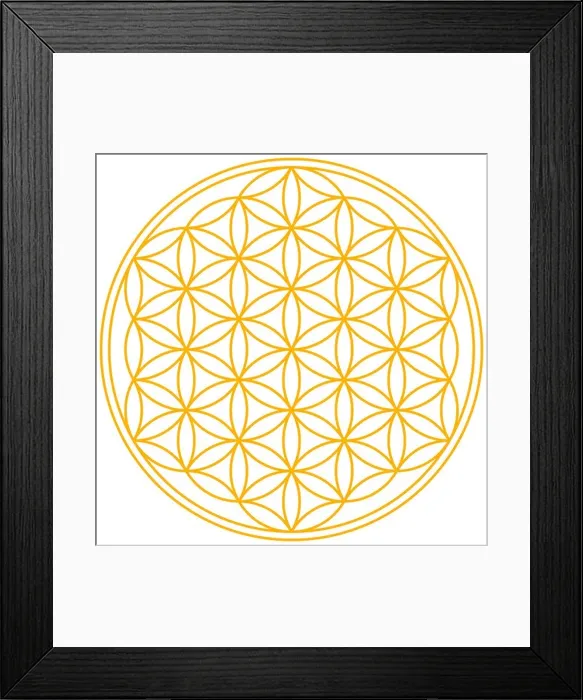 Framed Print : Flower of Life Framed Print : Flower of Life
