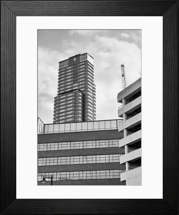 Framed Print : Principal Tower in Shoreditch, London, England Framed Print : Principal Tower in Shoreditch, London, England