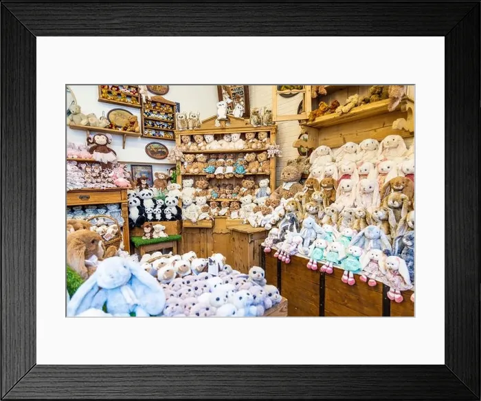 Framed Print : Stuffed todys and teddy bears at Galeria Bukowski shop on Chmielna Street, Nowy Swiat, Warsaw, Poland Framed Print : Stuffed todys and teddy bears at Galeria Bukowski shop on Chmielna Street, Nowy Swiat, Warsaw, Poland