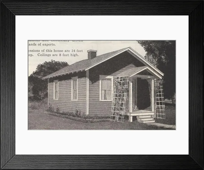 Framed Print : Gordon-Van Tine homes. included in the bill Framed Print : Gordon-Van Tine homes. included in the bill