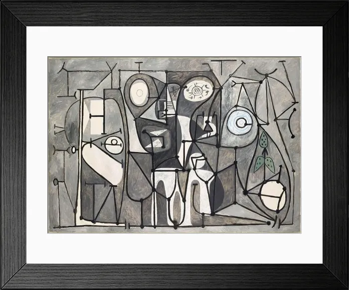 Framed Print : La Cuisine. Museum: Musée Picasso, Paris Framed Print : La Cuisine. Museum: Musée Picasso, Paris