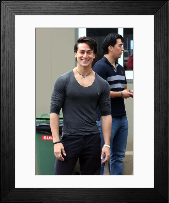 Framed Print : Bollywood actor Tiger Shroff during celebrity football match organized Aamir Khan's daughter Ira Khan Cooperage ground Framed Print : Bollywood actor Tiger Shroff during celebrity football match organized Aamir Khan's daughter Ira Khan Cooperage ground