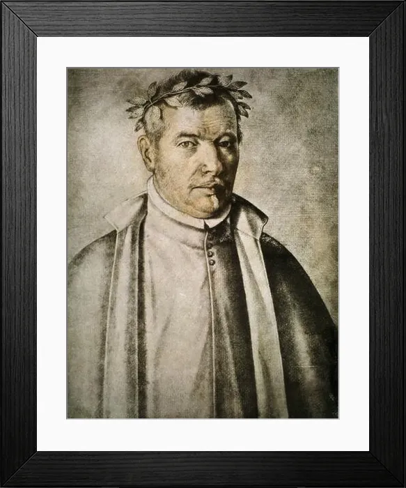 Framed Print : RODRIGO CARO (1573-1647) - LIBRO DE RETRATOS DE ILUSTRES Y MEMORABLES VARONES - 1599 Framed Print : RODRIGO CARO (1573-1647) - LIBRO DE RETRATOS DE ILUSTRES Y MEMORABLES VARONES - 1599