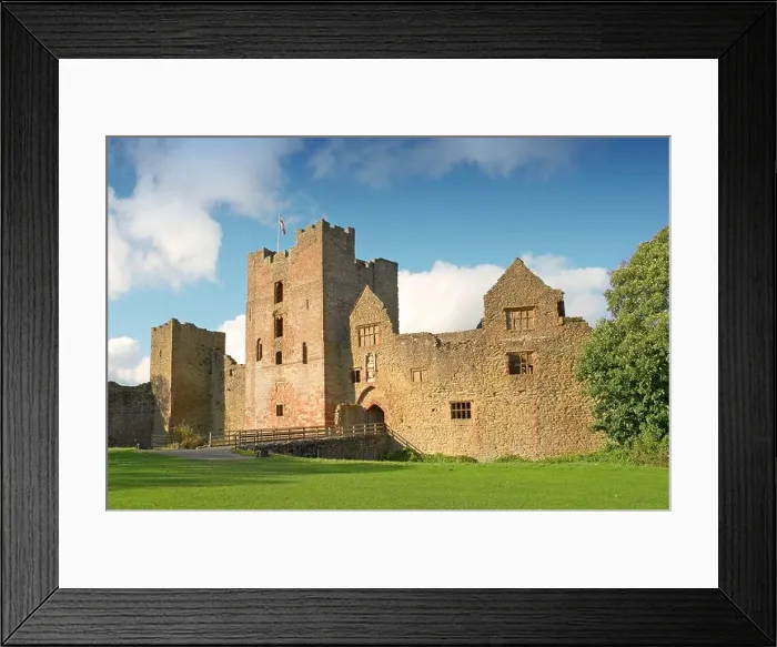 Framed Print : Ludlow Castle Shropshire Grounds
