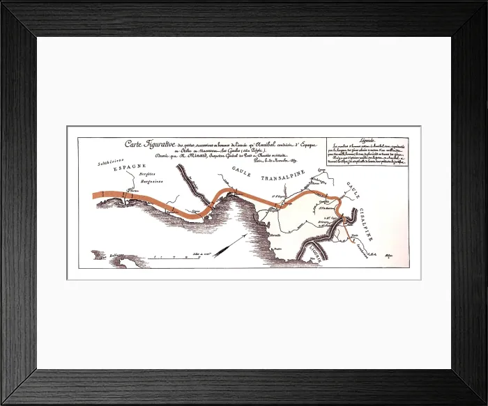 Framed Print : Minard hannibal Framed Print : Minard hannibal