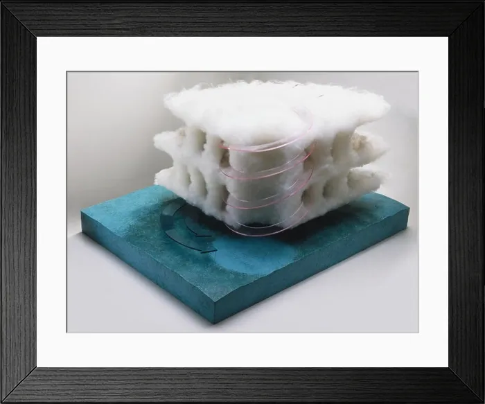 Framed Print : Model of a hurricane