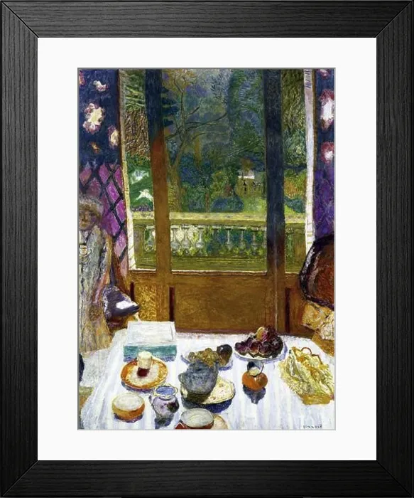 Framed Print : Pierre Bonnard. (French, 1867-1947). Dining Room Overlooking the Garden (The Breakfast Room). 1930-31. Oil on canvas Framed Print : Pierre Bonnard. (French, 1867-1947). Dining Room Overlooking the Garden (The Breakfast Room). 1930-31. Oil on canvas