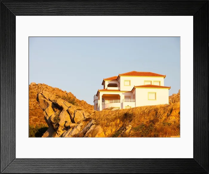 Framed Print : A house on Lemnos, Greece Framed Print : A house on Lemnos, Greece