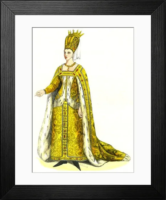 Framed Print : Isabeau of Bavaria, Queen of France Framed Print : Isabeau of Bavaria, Queen of France