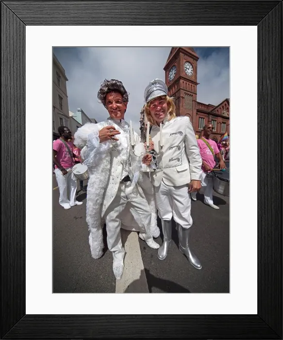 Framed Print : Participants in Brighton Pride 2013 Framed Print : Participants in Brighton Pride 2013