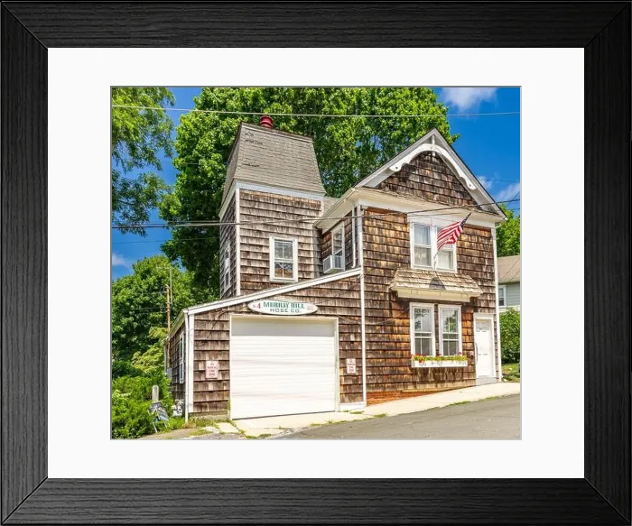 Framed Print : Murray Hill Hose Company, Sag Harbor, NY Framed Print : Murray Hill Hose Company, Sag Harbor, NY