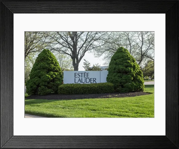 Framed Print : Estee Lauder research park is pictured in Long Island, NY Framed Print : Estee Lauder research park is pictured in Long Island, NY