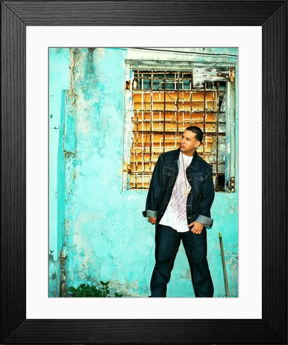 Framed Print : Portrait of Daddy Yankee in Villa Kennedy Puerto Rico Framed Print : Portrait of Daddy Yankee in Villa Kennedy Puerto Rico