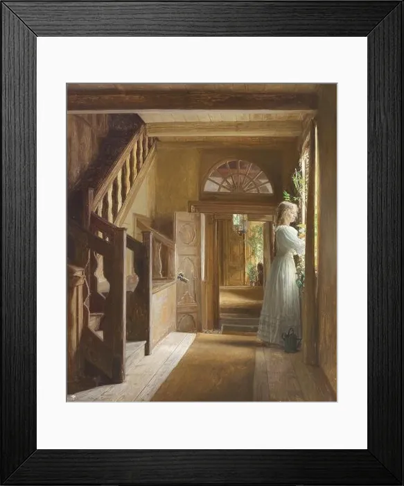 Framed Print : Interior. 1907 by Georg Achen Framed Print : Interior. 1907 by Georg Achen