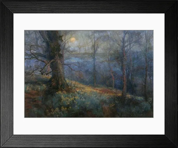 Framed Print : Whispering Eve 1897 by William Gilbert Foster Framed Print : Whispering Eve 1897 by William Gilbert Foster