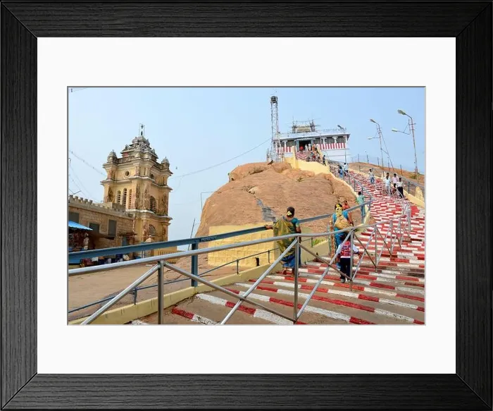 Framed Print : Tiruchirappalli Rockfort, locally known as Malaikottai Framed Print : Tiruchirappalli Rockfort, locally known as Malaikottai