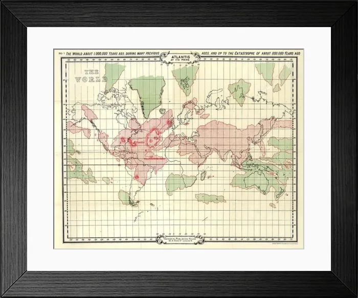 Framed Print : ATLANTIS Atlantis in its prime Framed Print : ATLANTIS Atlantis in its prime