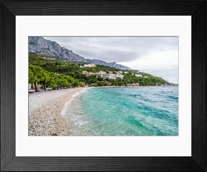 Framed Print : Promajna, Makarska, Dalmatia, Croatia Framed Print : Promajna, Makarska, Dalmatia, Croatia