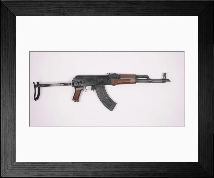 Framed Print : Polish Kbk AKMS (Karabinek Automatyczny Kalasznikowa Modernizowany Skladany) Framed Print : Polish Kbk AKMS (Karabinek Automatyczny Kalasznikowa Modernizowany Skladany)