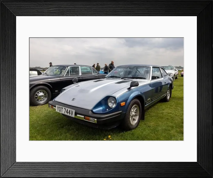 Framed Print : 1979 Nissan 280Z ‘YOT 744V on display at the June Scramble held at the Bicester Heritage Centre on the 23rd April 2022 Framed Print : 1979 Nissan 280Z ‘YOT 744V on display at the June Scramble held at the Bicester Heritage Centre on the 23rd April 2022