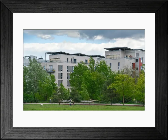 Framed Print : New buildings, Möckernkiez, Yorckstrasse Framed Print : New buildings, Möckernkiez, Yorckstrasse
