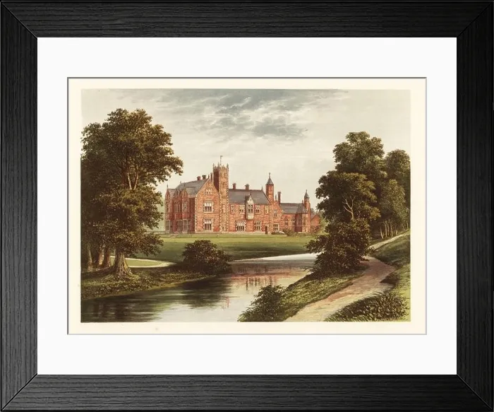 Framed Print : Thicket Priory, Yorkshire, England