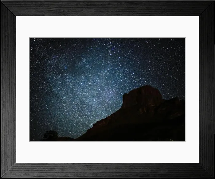 Framed Print : Stars At Big Bend National Park Framed Print : Stars At Big Bend National Park