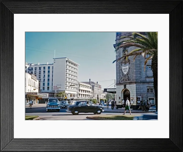 Framed Print : A view looking down Kenyatta Avenue at Mio Avenue Framed Print : A view looking down Kenyatta Avenue at Mio Avenue