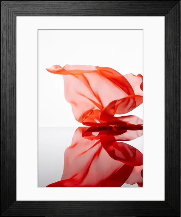Framed Print : chiffon fabric refection wisp wispy Framed Print : chiffon fabric refection wisp wispy