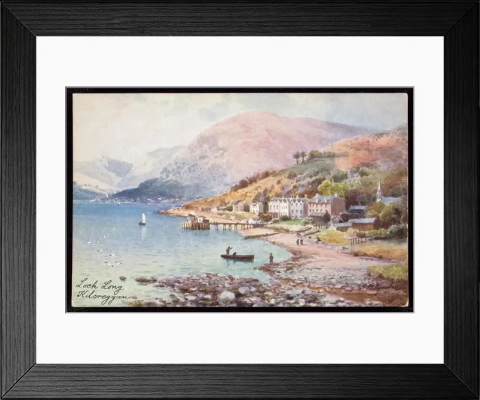 Framed Print : 931 Loch Long Kilcreggan (NBY 444126) Framed Print : 931 Loch Long Kilcreggan (NBY 444126)