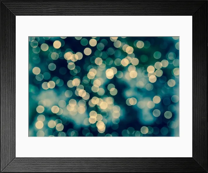 Framed Print : White Bokeh Lights Abstract Background Framed Print : White Bokeh Lights Abstract Background