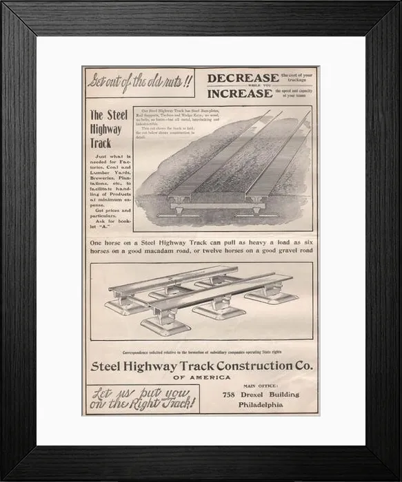 Framed Print : Decrease the cost of your truckage while you Increase the speed Framed Print : Decrease the cost of your truckage while you Increase the speed