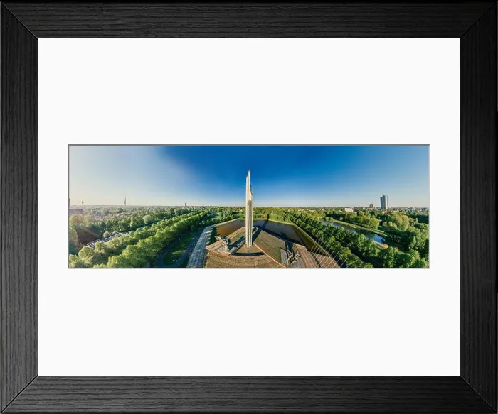 Framed Print : Riga City Monument to liberators The Second World War drone 360 vr view Framed Print : Riga City Monument to liberators The Second World War drone 360 vr view
