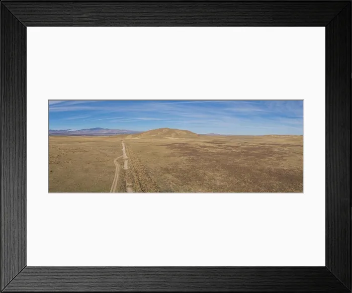 Framed Print : Overhead view of dry land and desert arid plain in the central valley of California Framed Print : Overhead view of dry land and desert arid plain in the central valley of California