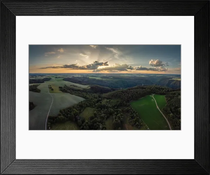 Framed Print : Sunset panorama 2 Framed Print : Sunset panorama 2
