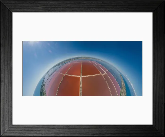 Framed Print : The saltpan Saline stretches Margherita di Savoia Apulia City Sea Coastline sed water in Italy Drone 360 vr Framed Print : The saltpan Saline stretches Margherita di Savoia Apulia City Sea Coastline sed water in Italy Drone 360 vr