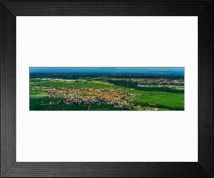 Framed Print : Wide aerial high resolution panoramic view of sunset over the green valley of vineyards, Alsace, France Framed Print : Wide aerial high resolution panoramic view of sunset over the green valley of vineyards, Alsace, France