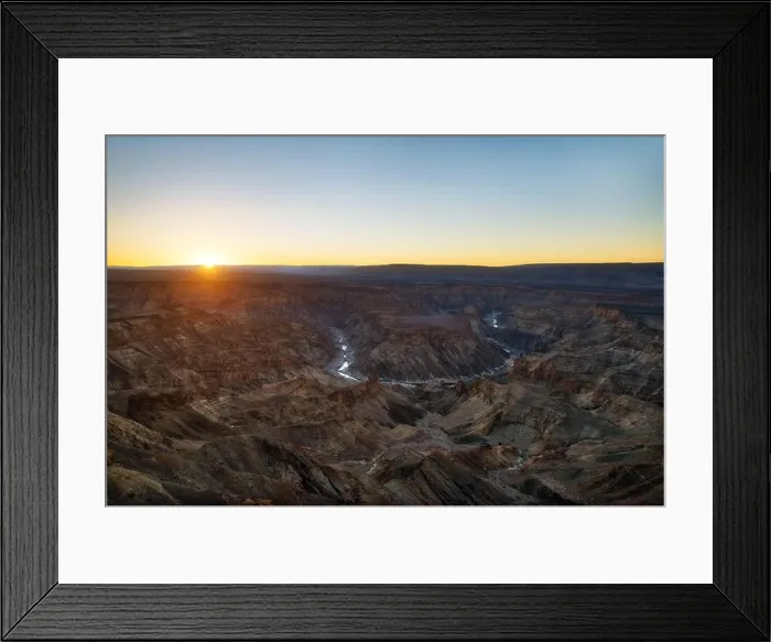 Framed Print : Fish River Canyon in Southern Namibia taken in January 2018 Framed Print : Fish River Canyon in Southern Namibia taken in January 2018